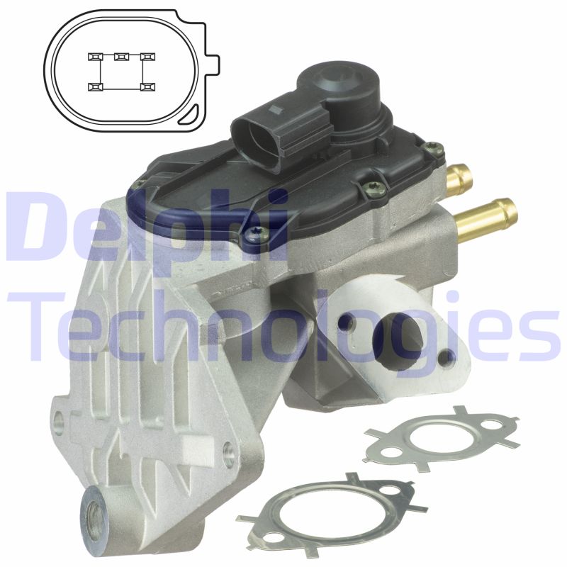 Delphi Diesel EGR-klep EG10424-12B1