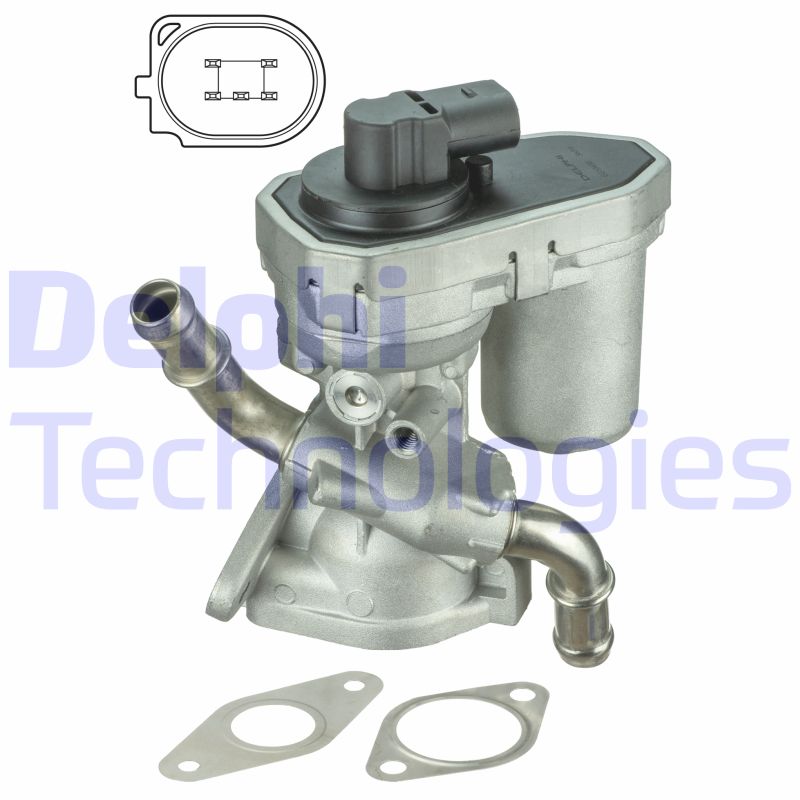 EGR-klep Delphi Diesel EG10436-12B1