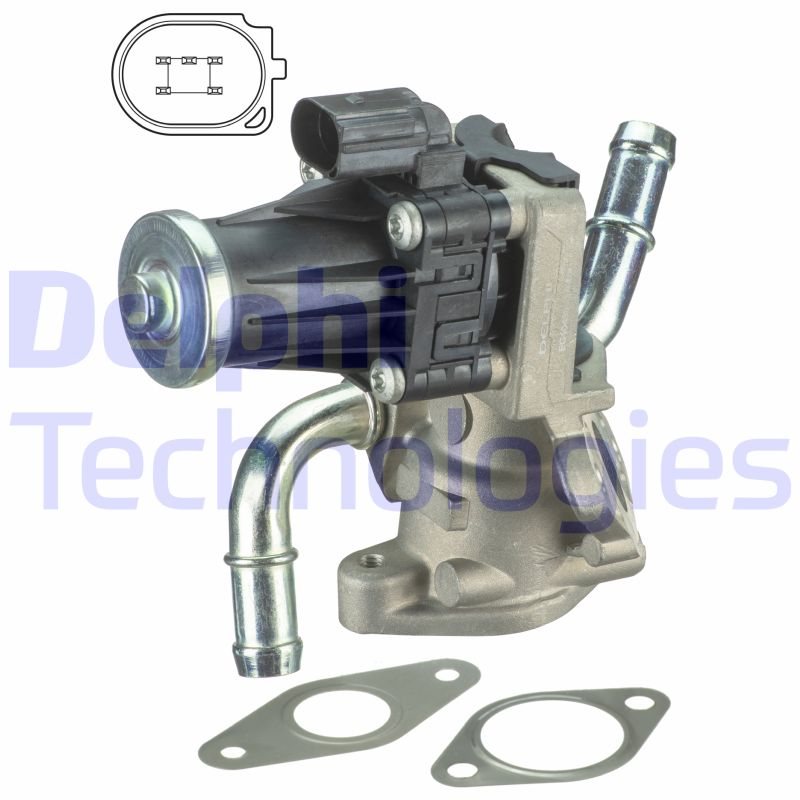 EGR-klep Delphi Diesel EG10438-12B1