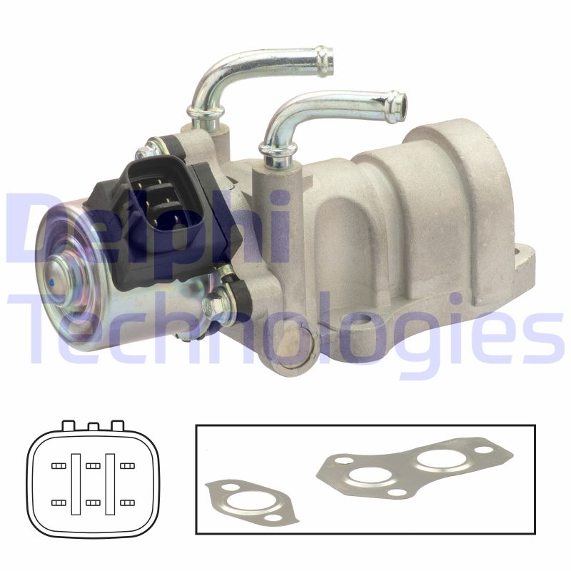 EGR-klep Delphi Diesel EG10439-12B1