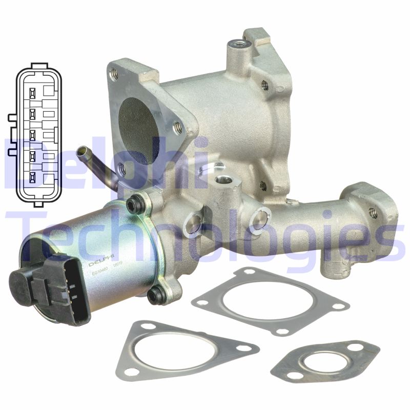 Delphi Diesel EGR-klep EG10460-12B1