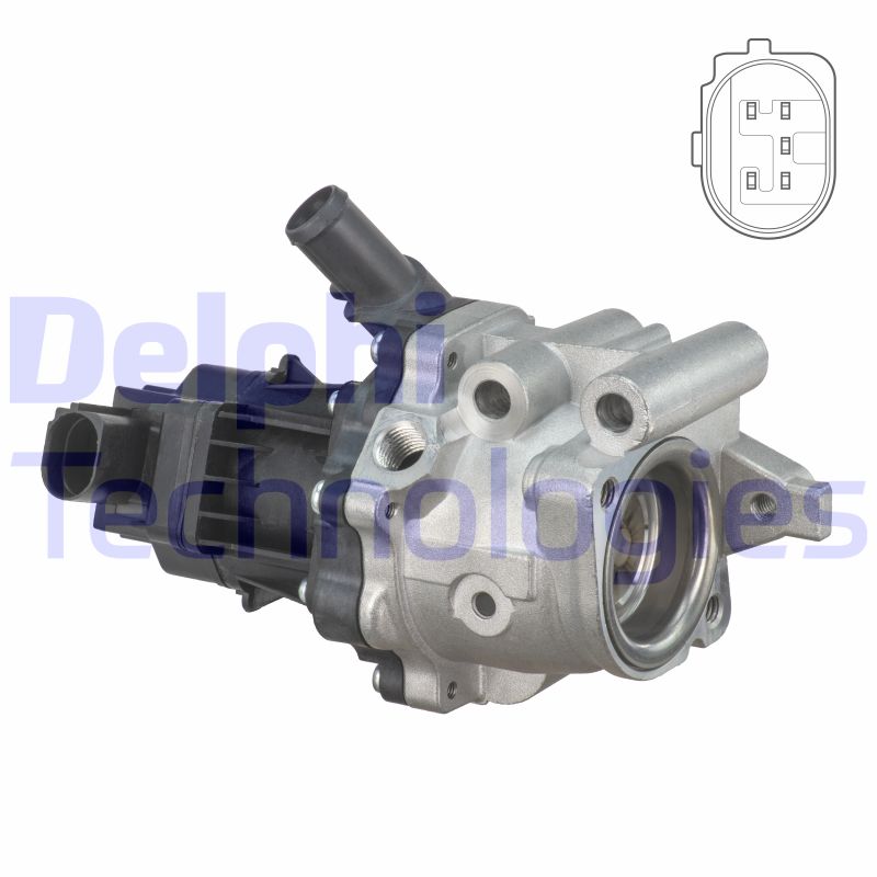 EGR-klep Delphi Diesel EG10482-12B1