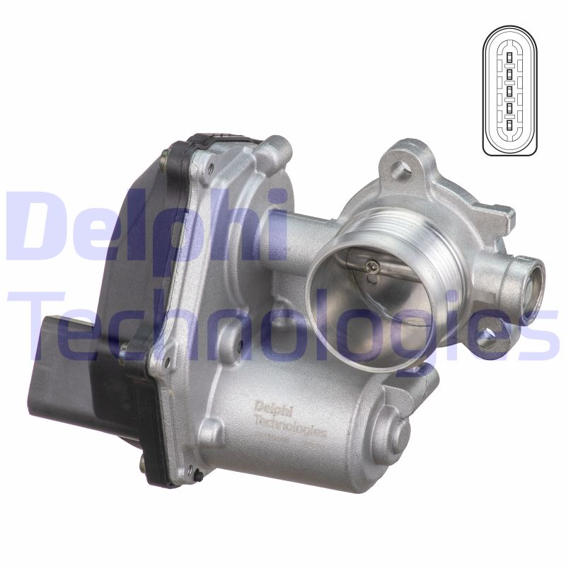 EGR-klep Delphi Diesel EG10489-12B1