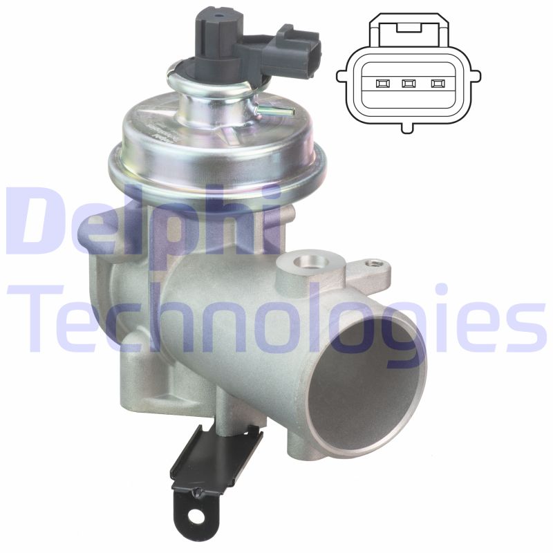 EGR-klep Delphi Diesel EG10492-12B1