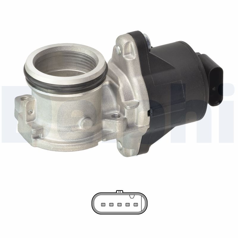 Delphi Diesel EGR-klep EG10555-12B1
