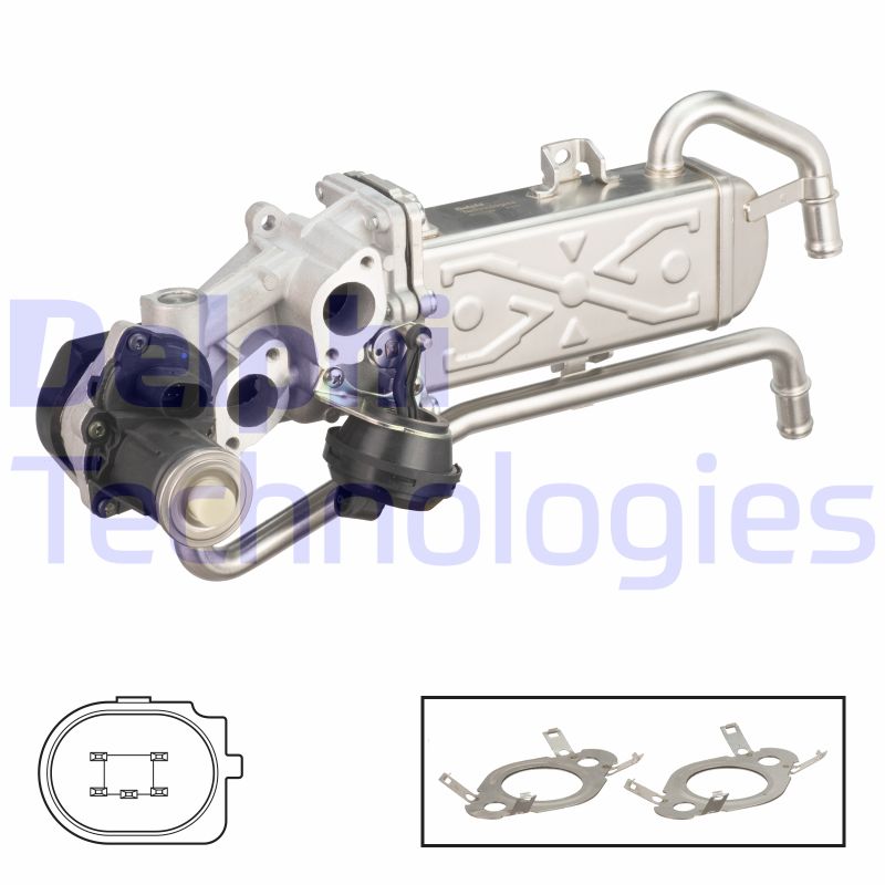 EGR-klep Delphi Diesel EG10589-12B1