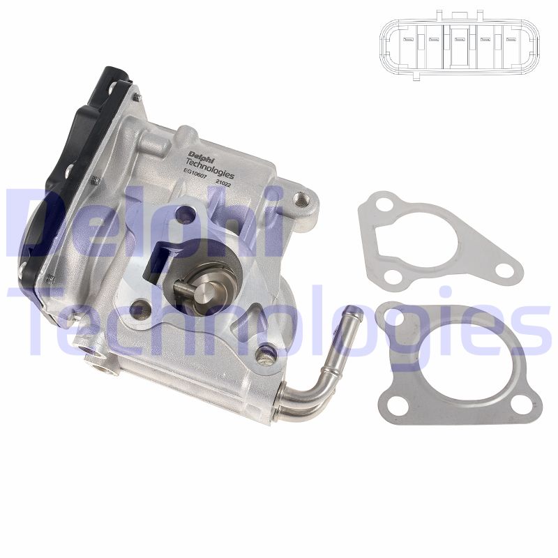 Delphi Diesel EGR-klep EG10607-12B1