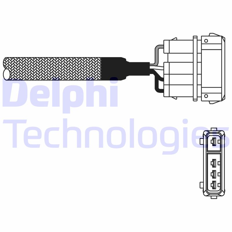 Lambda-sonde Delphi Diesel ES10976-12B1