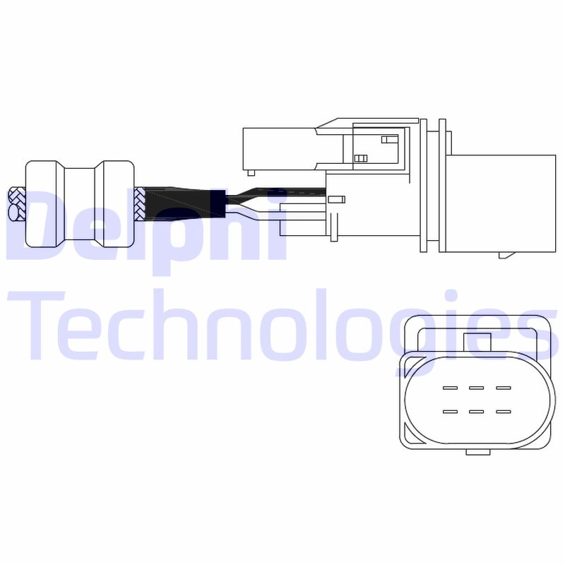 Lambda-sonde Delphi Diesel ES11014-12B1