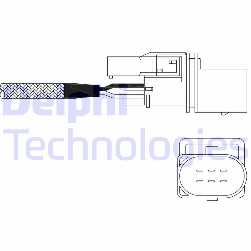 Lambda-sonde Delphi Diesel ES11026-12B1