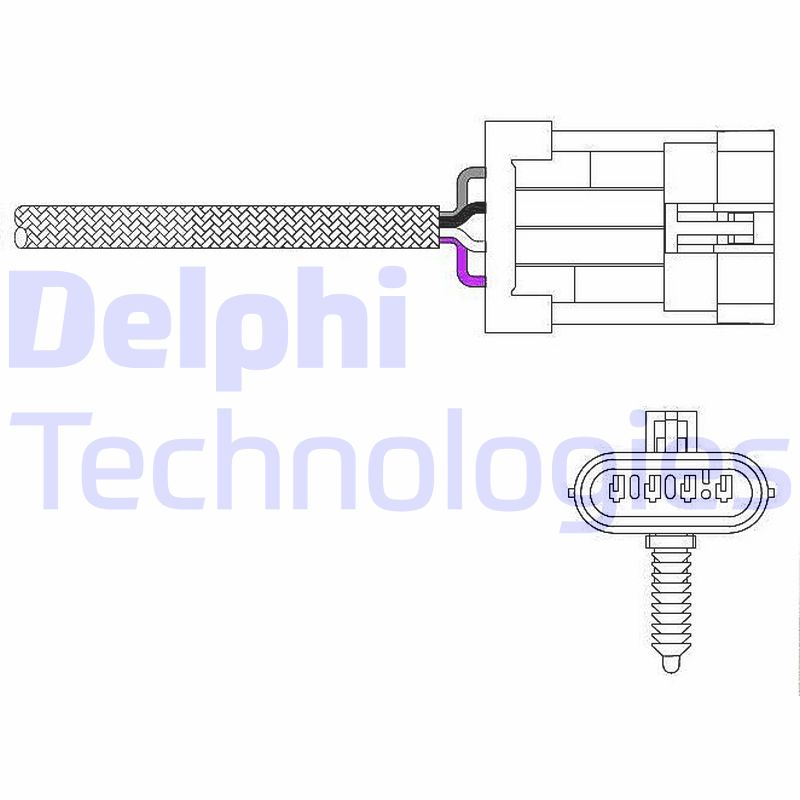 Delphi Diesel Lambda-sonde ES20023-12B1