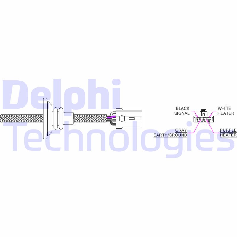 Lambda-sonde Delphi Diesel ES20076