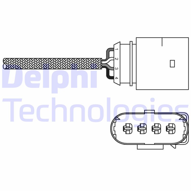 Lambda-sonde Delphi Diesel ES20285-12B1