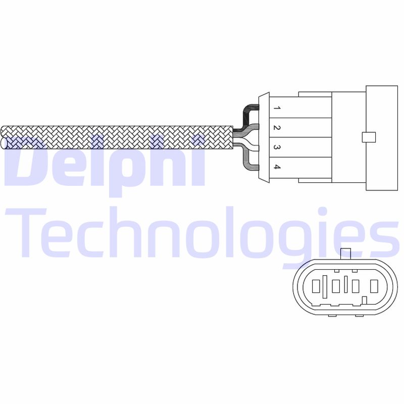 Lambda-sonde Delphi Diesel ES20302-12B1