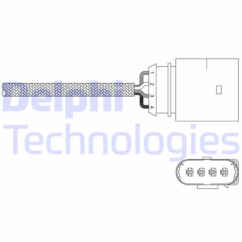 Lambda-sonde Delphi Diesel ES20338-12B1