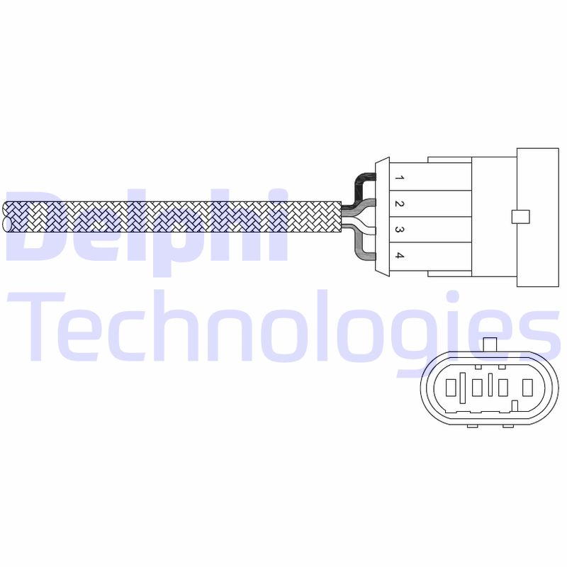 Lambda-sonde Delphi Diesel ES20344-12B1