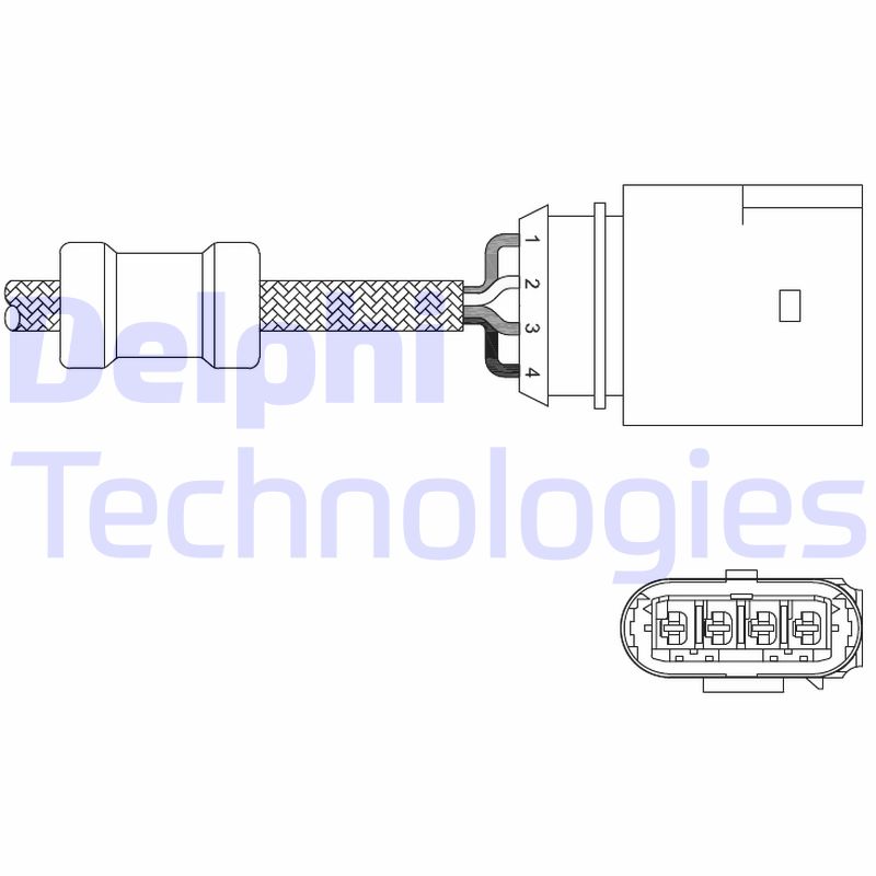 Lambda-sonde Delphi Diesel ES20348-12B1