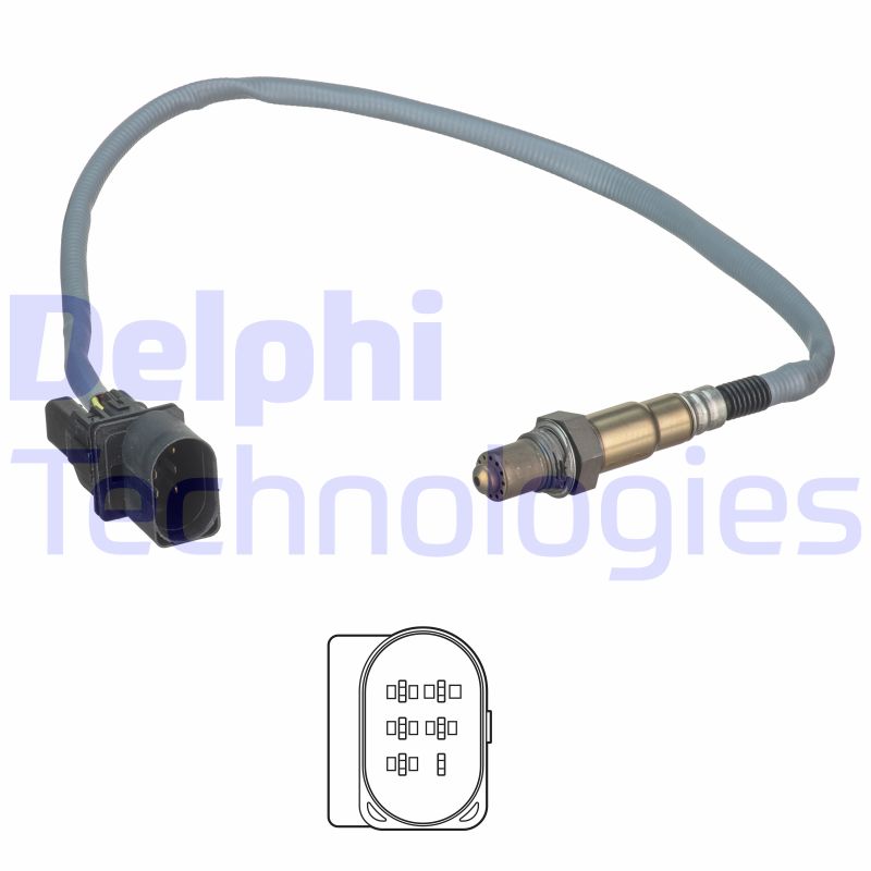 Lambda-sonde Delphi Diesel ES20549-12B1