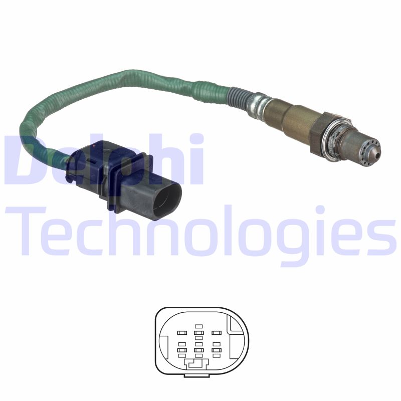 Lambda-sonde Delphi Diesel ES20551-12B1