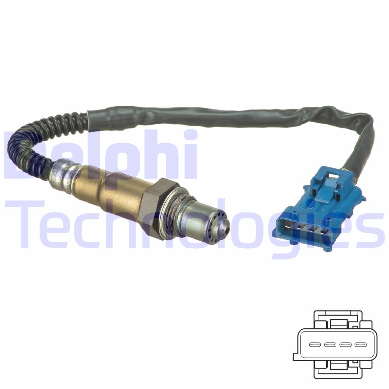 Delphi Diesel Lambda-sonde ES20632-12B1