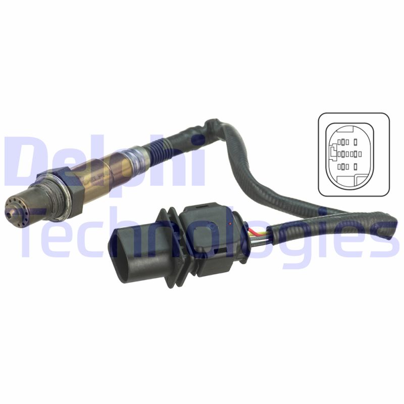 Lambda-sonde Delphi Diesel ES20681-12B1