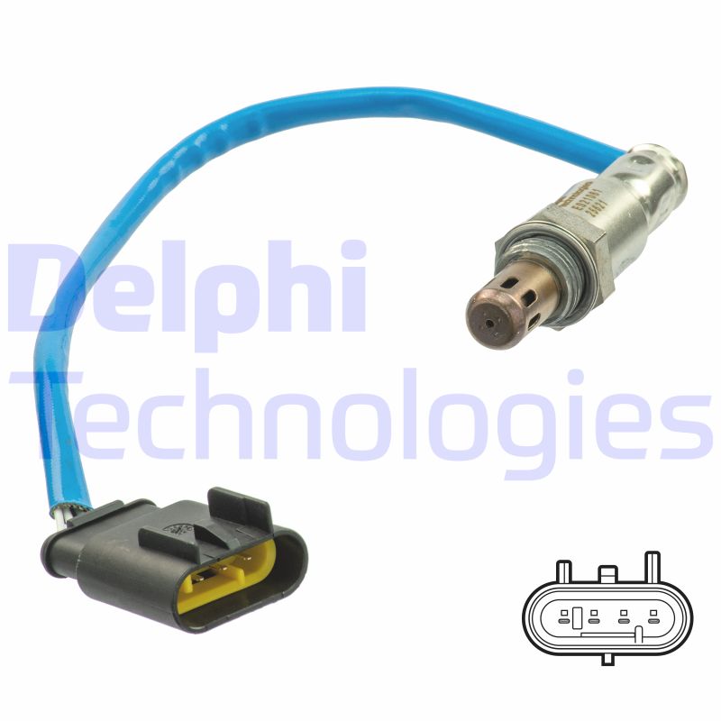 Lambda-sonde Delphi Diesel ES21061-12B1