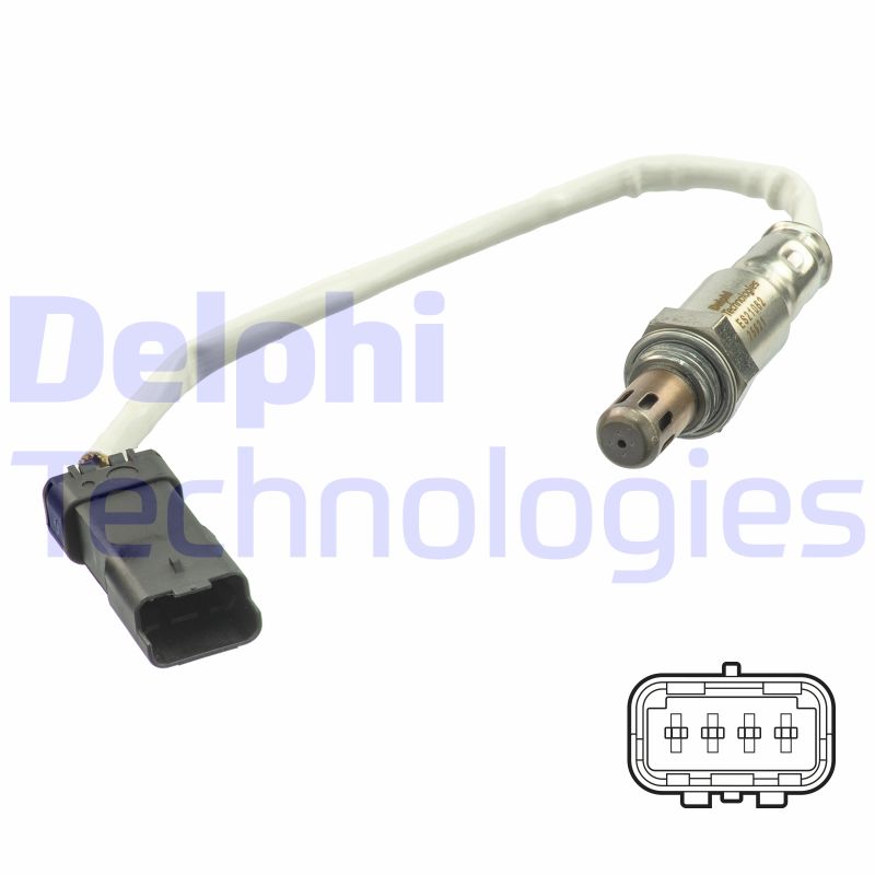 Lambda-sonde Delphi Diesel ES21062-12B1