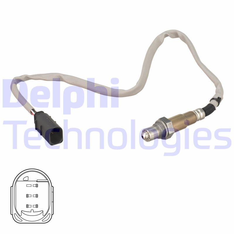 Lambda-sonde Delphi Diesel ES21074-12B1