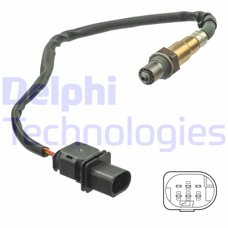 Lambda-sonde Delphi Diesel ES21159-12B1