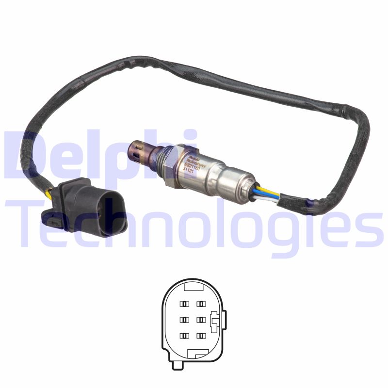 Lambda-sonde Delphi Diesel ES21160-12B1