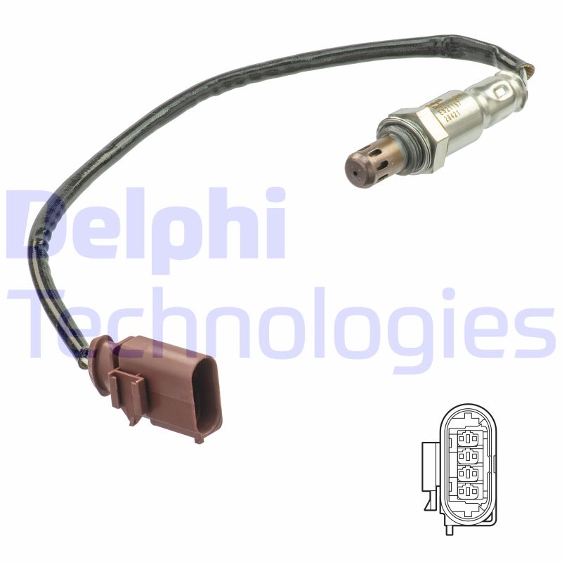 Lambda-sonde Delphi Diesel ES21187-12B1