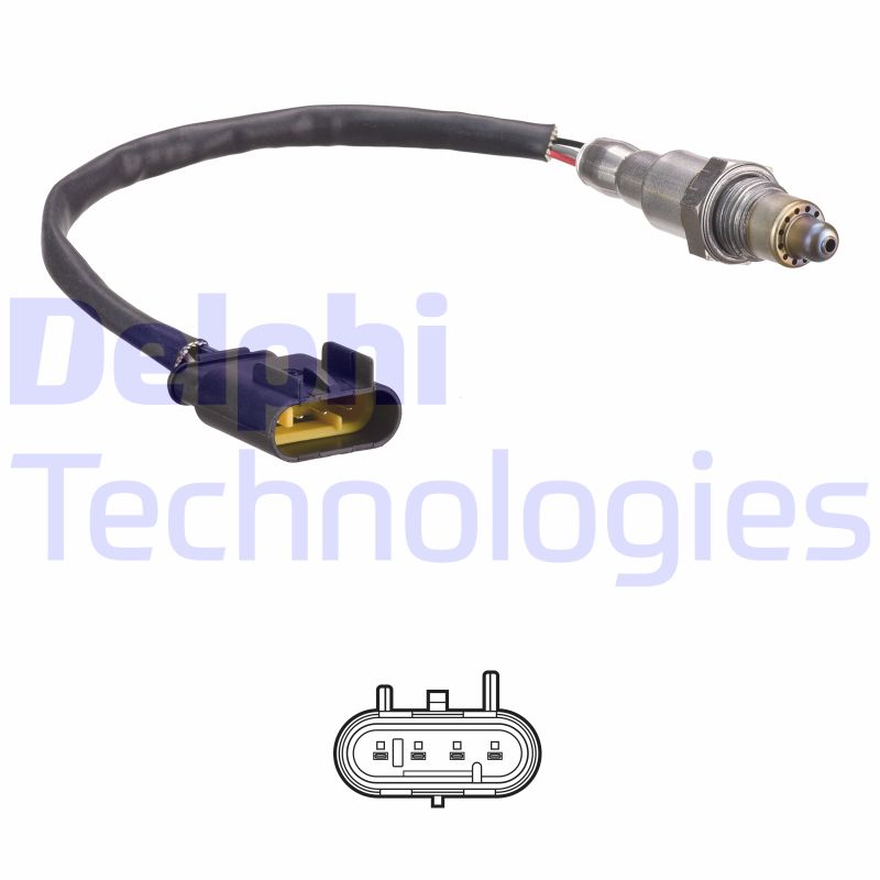 Lambda-sonde Delphi Diesel ES21201-12B1