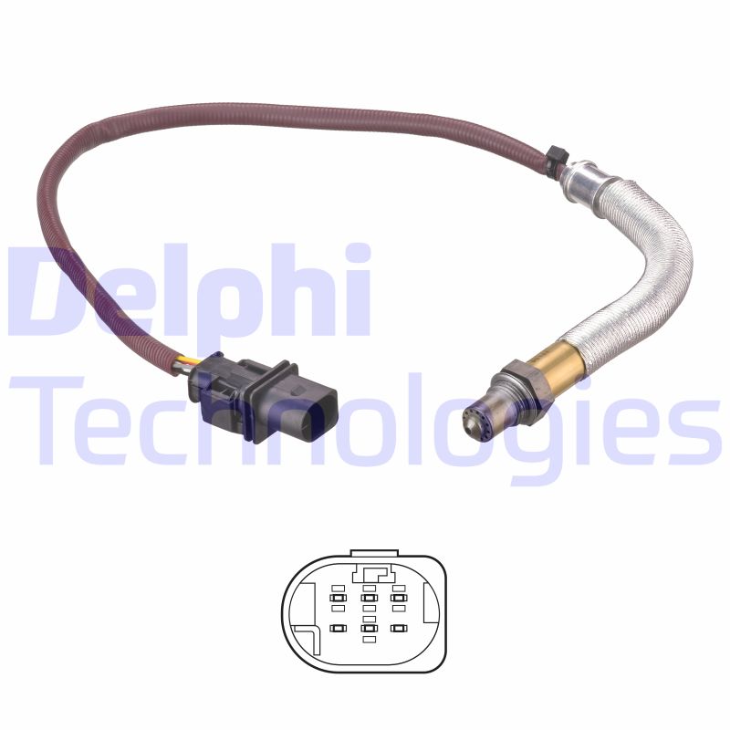 Lambda-sonde Delphi Diesel ES21238-12B1