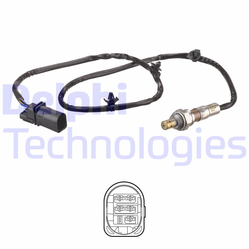 Lambda-sonde Delphi Diesel ES21289-12B1