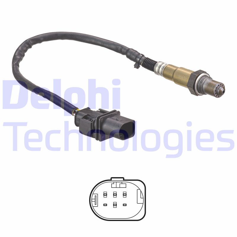 Lambda-sonde Delphi Diesel ES21299-12B1