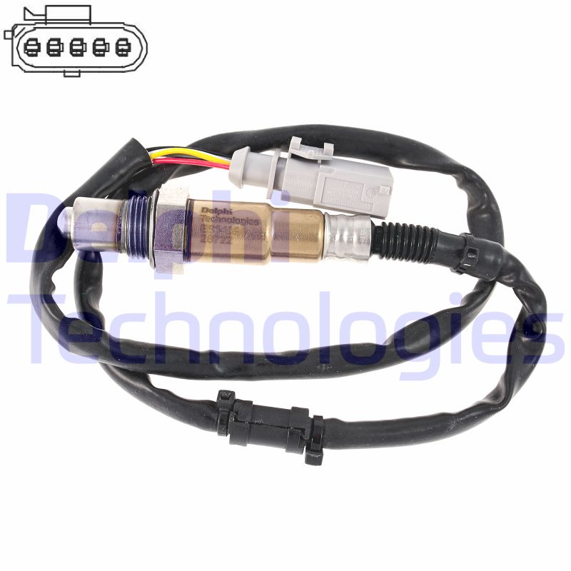 Delphi Diesel Lambda-sonde ES21394-12B1