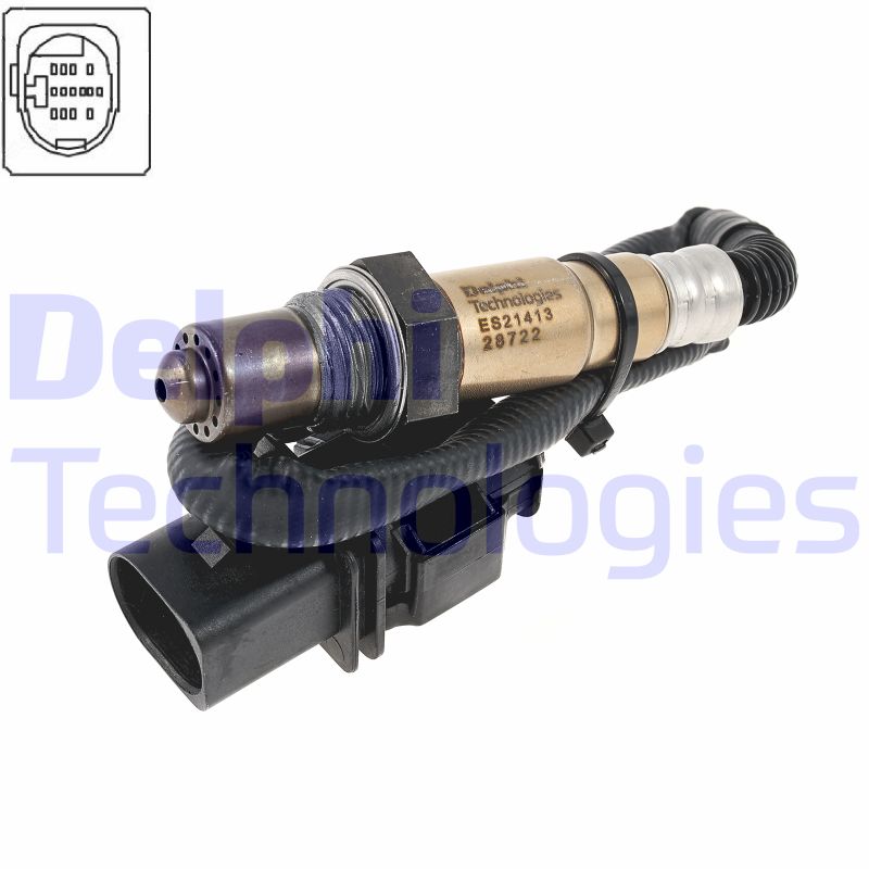 Lambda-sonde Delphi Diesel ES21413-12B1