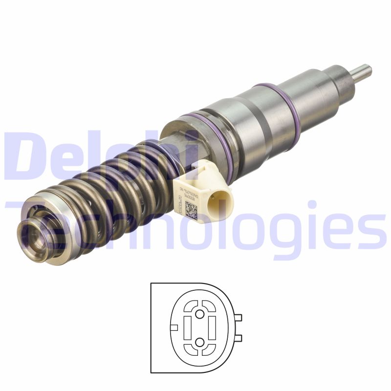Verstuiver/Injector Delphi Diesel HRE114