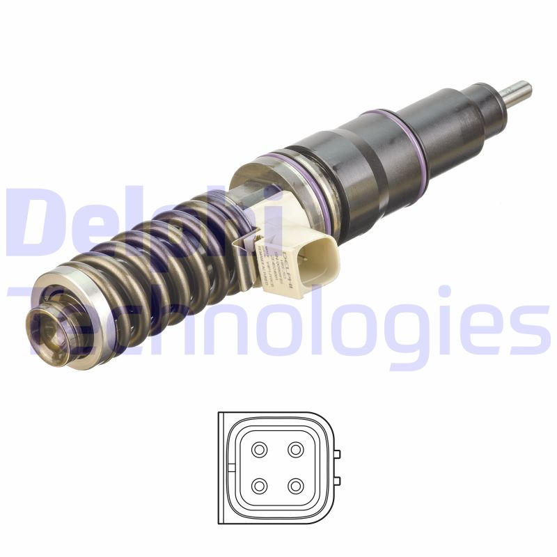 Verstuiver/Injector Delphi Diesel HRE263