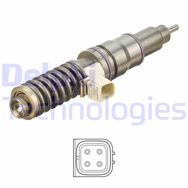 Verstuiver/Injector Delphi Diesel HRE282