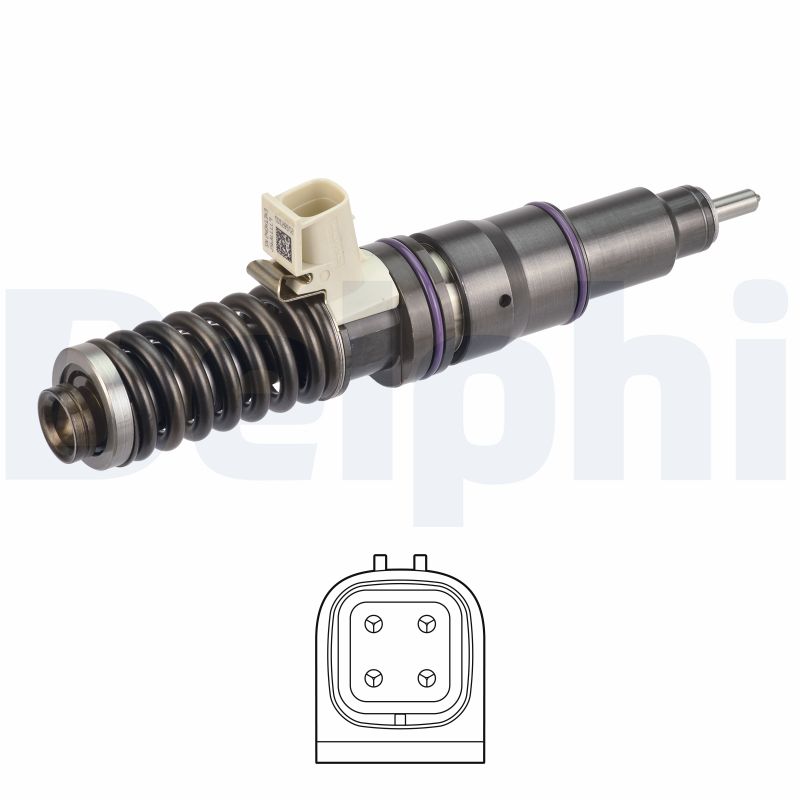 Delphi Diesel Verstuiver/Injector HRE292