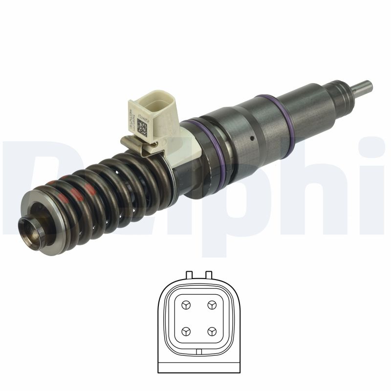 Delphi Diesel Verstuiver/Injector HRE301
