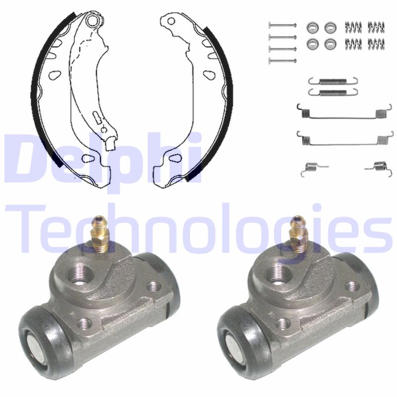 Remschoen set Delphi Diesel KP1060