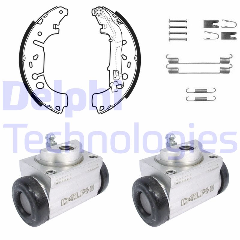 Remschoen set Delphi Diesel KP1136