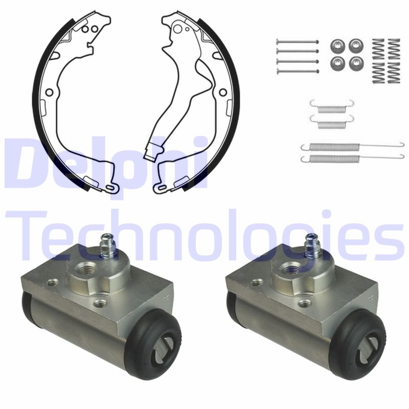 Remschoen set Delphi Diesel KP1145