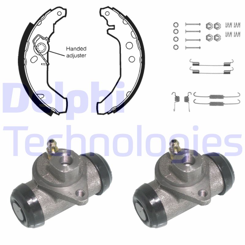 Remschoen set Delphi Diesel KP824