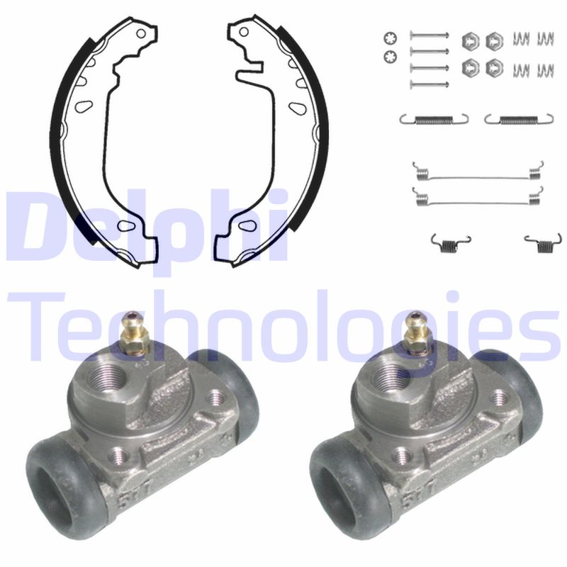 Remschoen set Delphi Diesel KP827