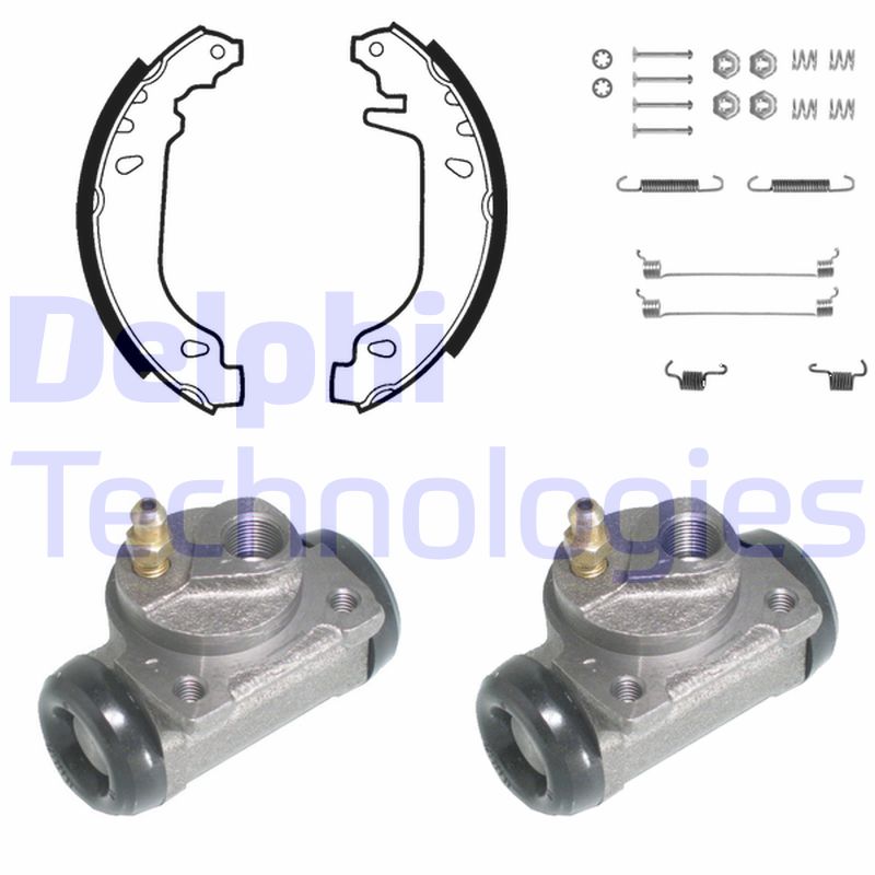 Remschoen set Delphi Diesel KP828