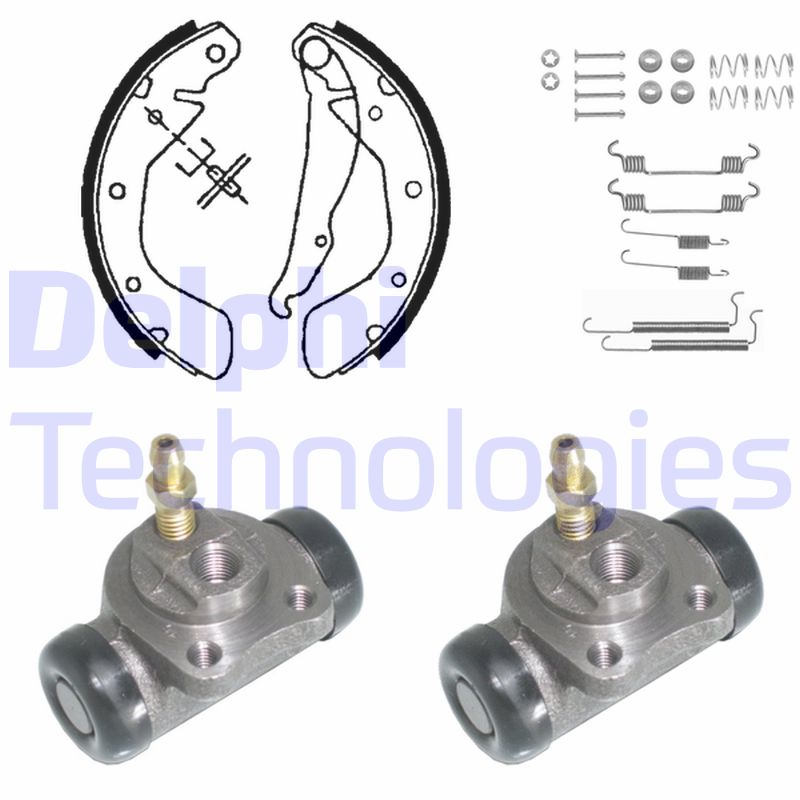 Remschoen set Delphi Diesel KP853