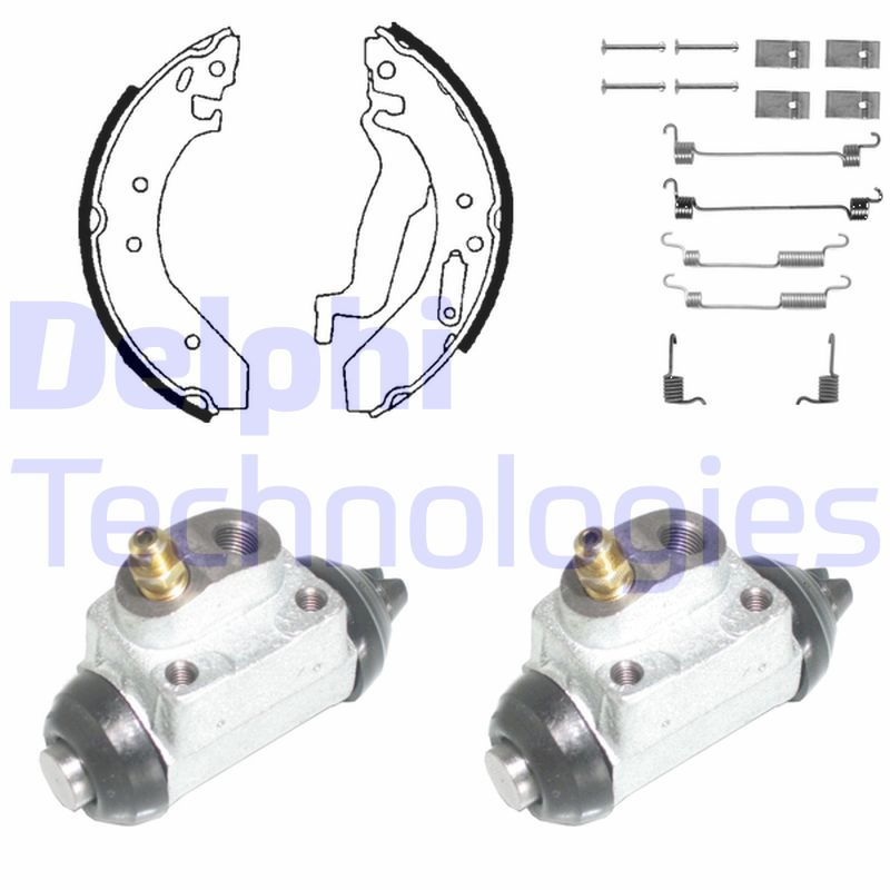 Remschoen set Delphi Diesel KP858